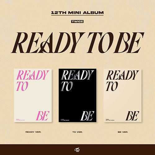 TWICE ალბომი - READY TO BE