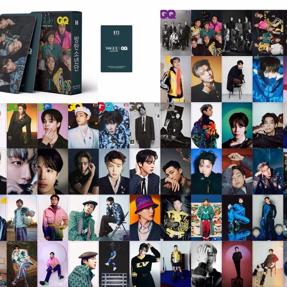 BTS photocards