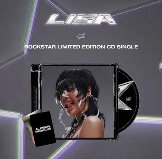 BLACKPINK LISA cd single - ROCKSTAR