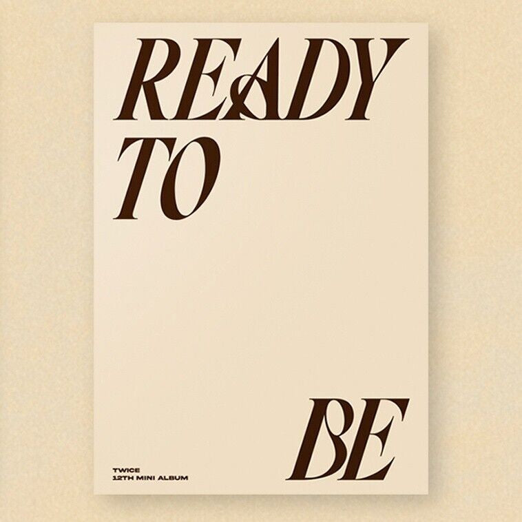 TWICE ალბომი - READY TO BE