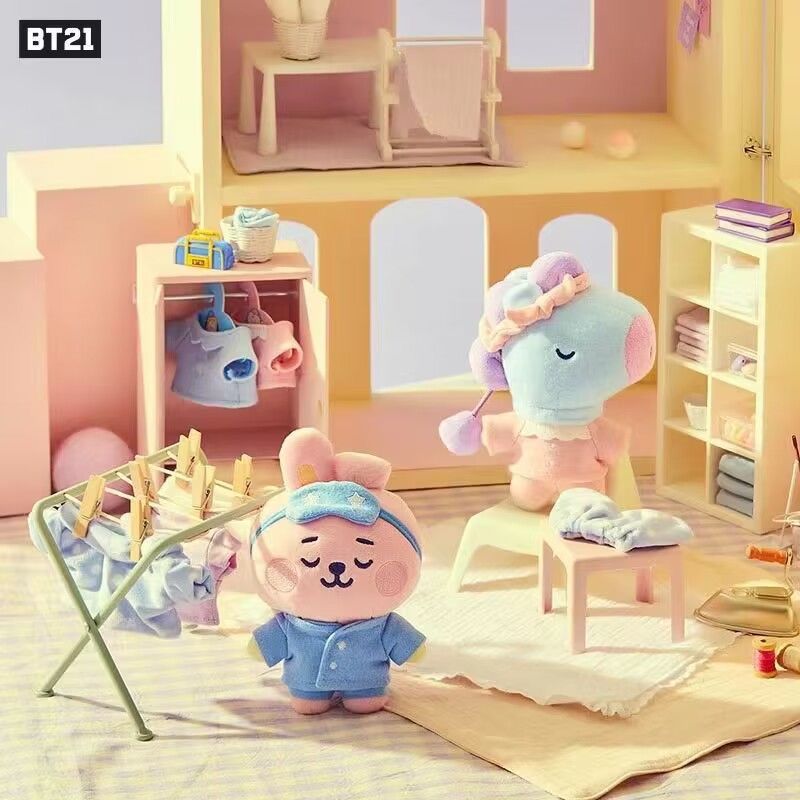 BTS - bt21 მძინარე სათამაშოები