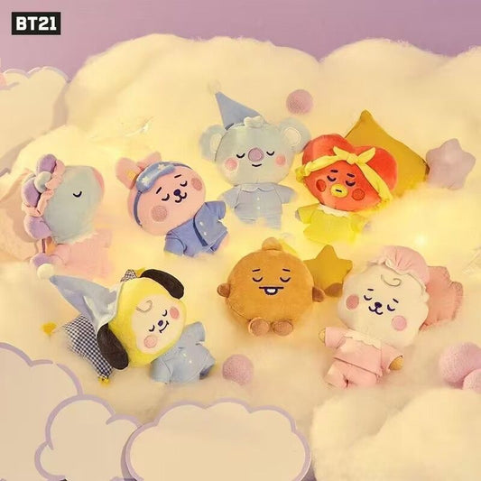 BTS - bt21 მძინარე სათამაშოები