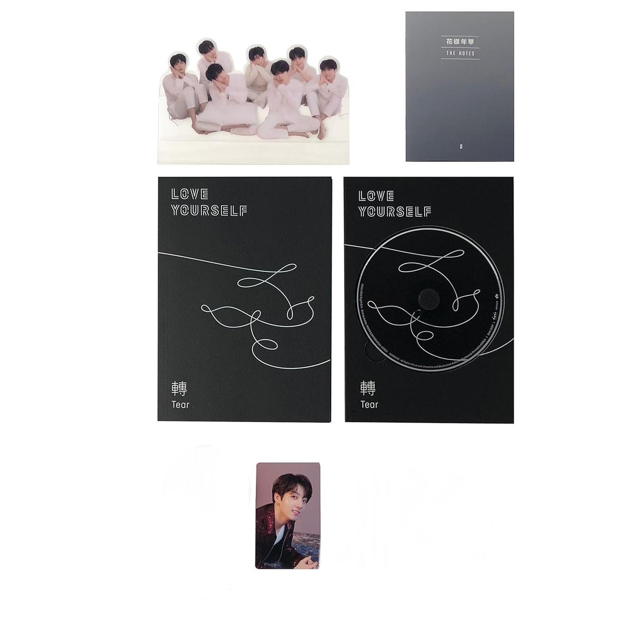 BTS LOVE YOOURSELF album - TEAR version