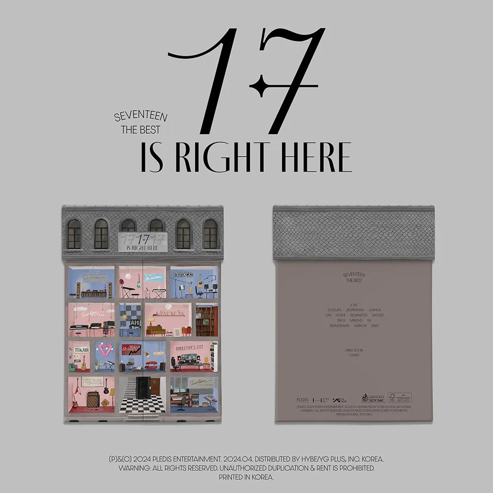 Seventeen - 17 is right here ალბომები