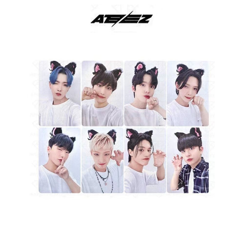 Ateez - ორიგინალის მსგავსი ფოტოქარდები