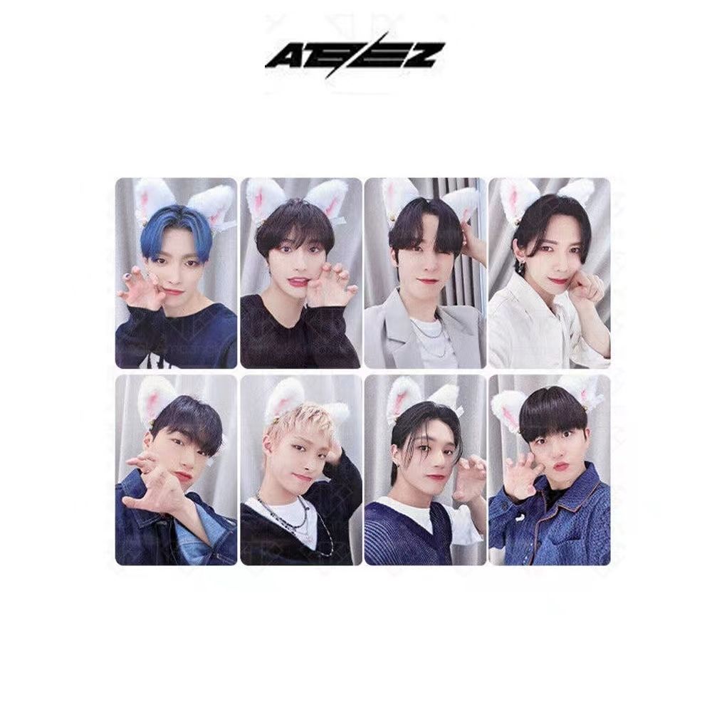 Ateez - ორიგინალის მსგავსი ფოტოქარდები