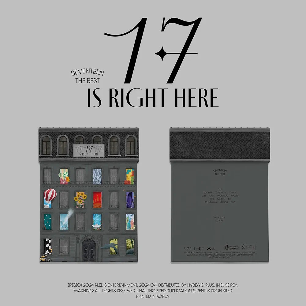 Seventeen - 17 is right here ალბომები