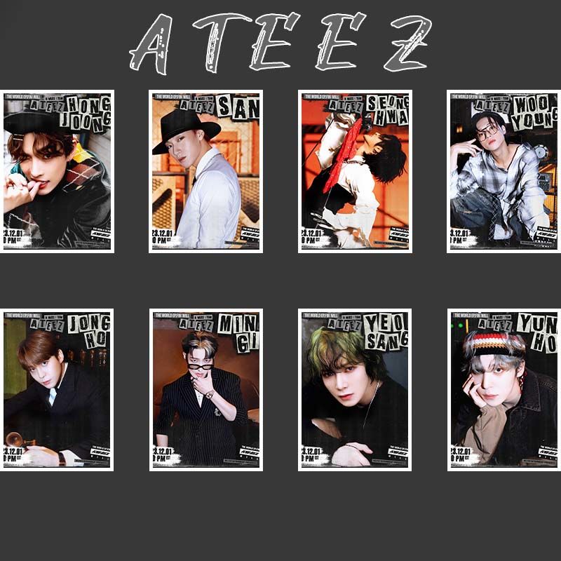 Ateez - პოსტერები